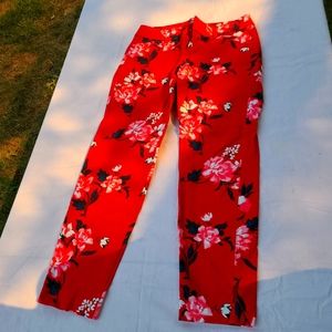 Old navy floral capris
